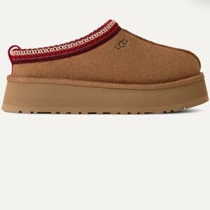 Ugg Tazz II Platform Slipper Chestnut Size 8 NWOT